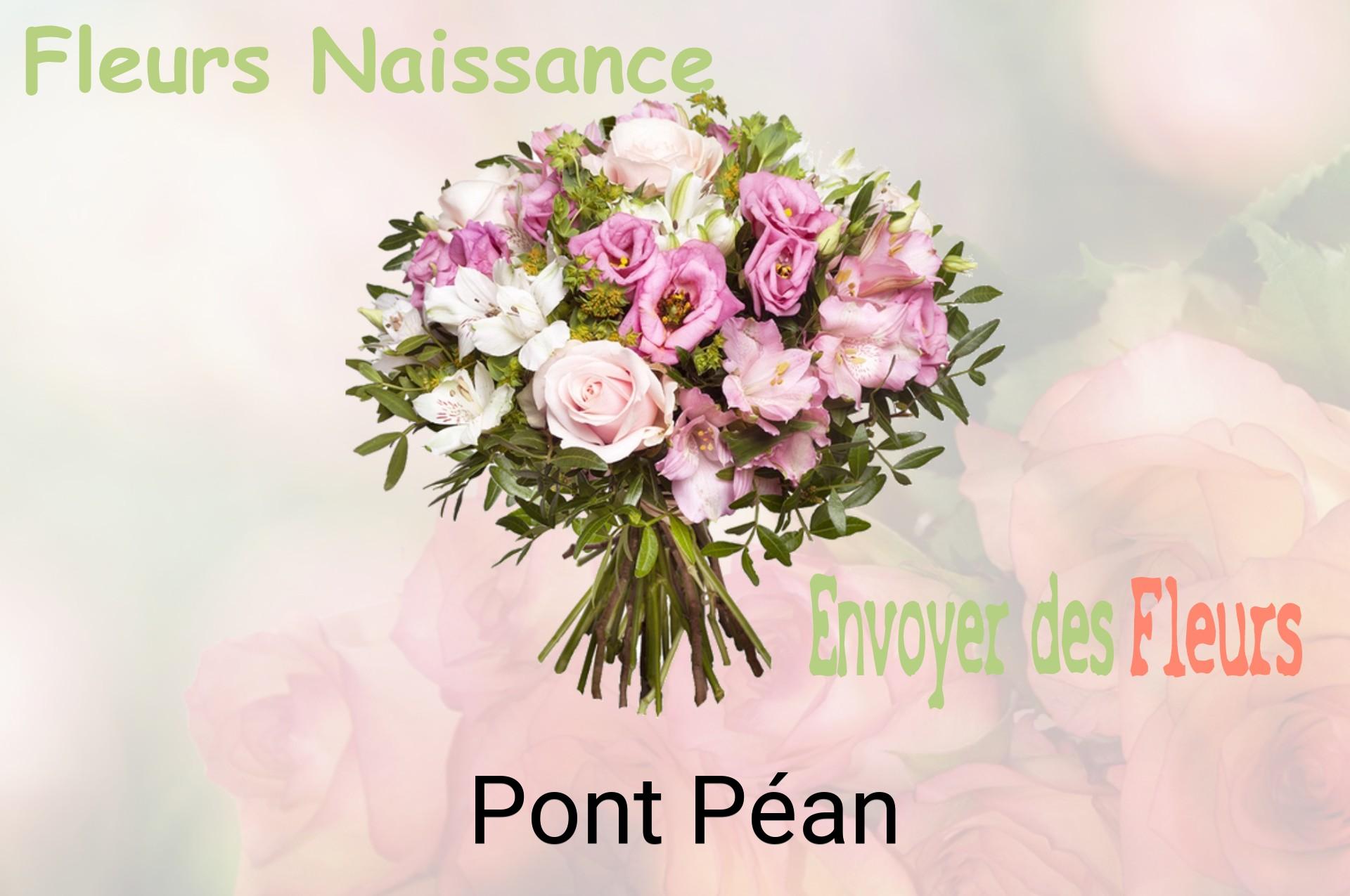 Bouquet de fleurs de naissance livré à Pont-Péan
